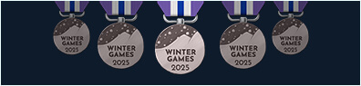 Winter Games Special medal